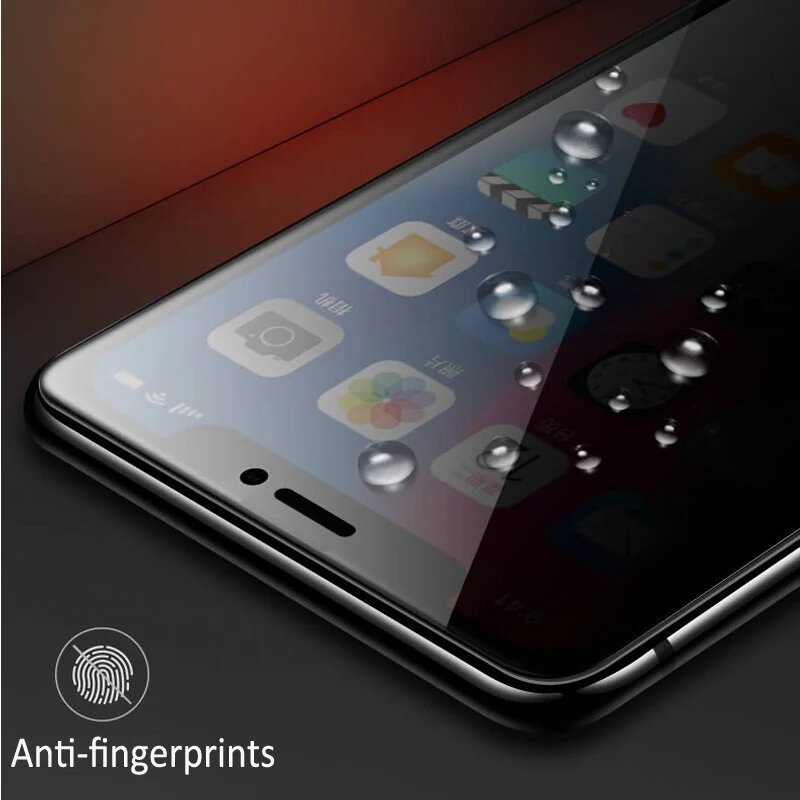 （Support Fingerprint) 1-2Pcs Privacy Tempered Glass For Samsung Galaxy S24 Ultra S24Plus Screen Protector For SamsungS24 S24Ultra S24+ Anti-Spy Lens Film Class